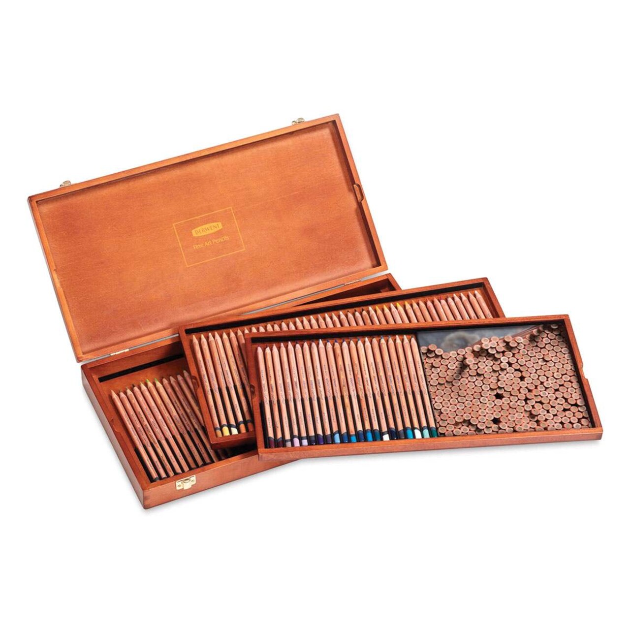 Derwent Lightfast Colored Pencils - Set of 100, Wood Box, Assorted Colors